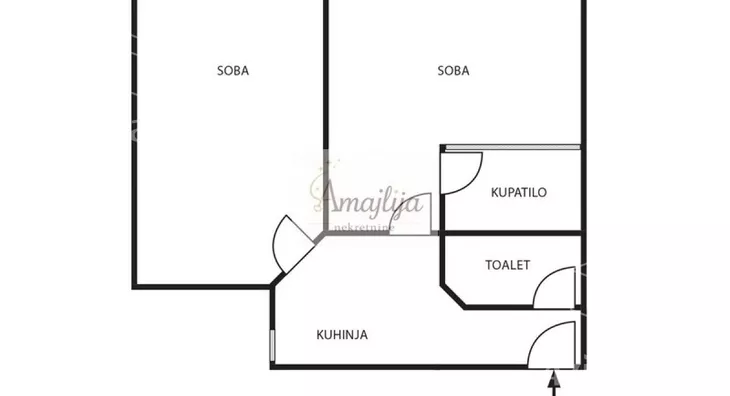 Dvosoban stan | 4zida