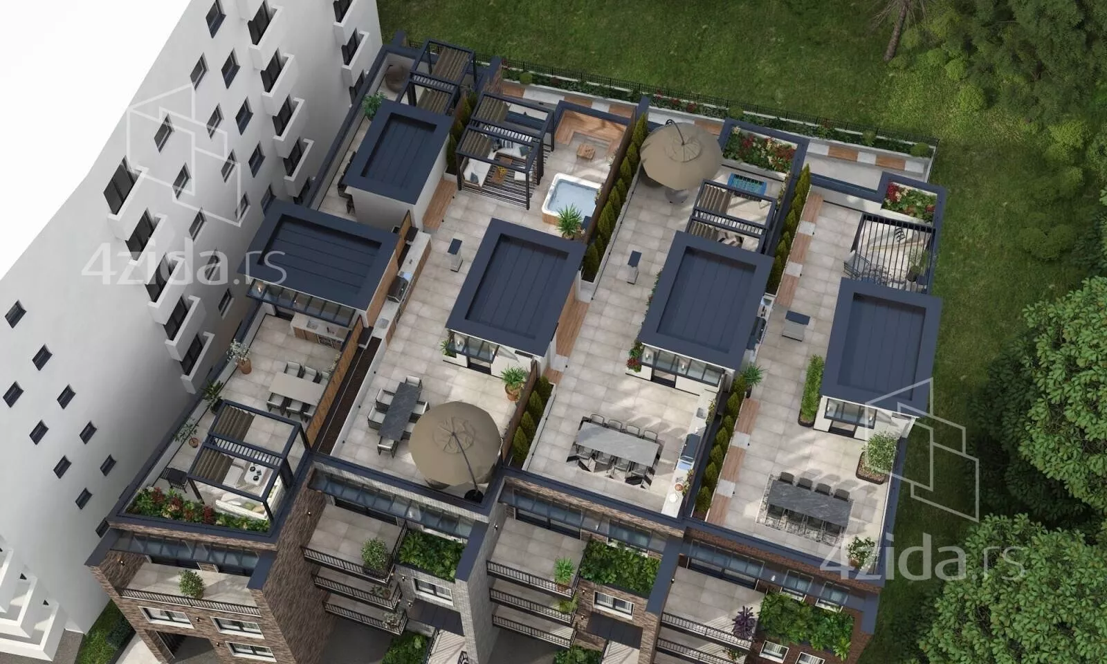 Troiposoban stan | 4zida