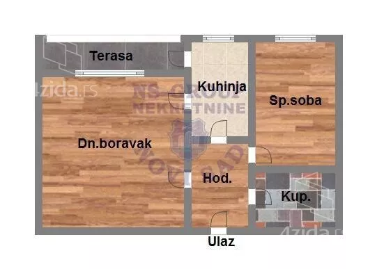 Dvosoban stan | 4zida