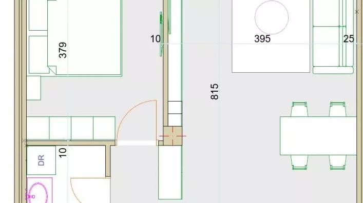 Jednoiposoban stan | 4zida