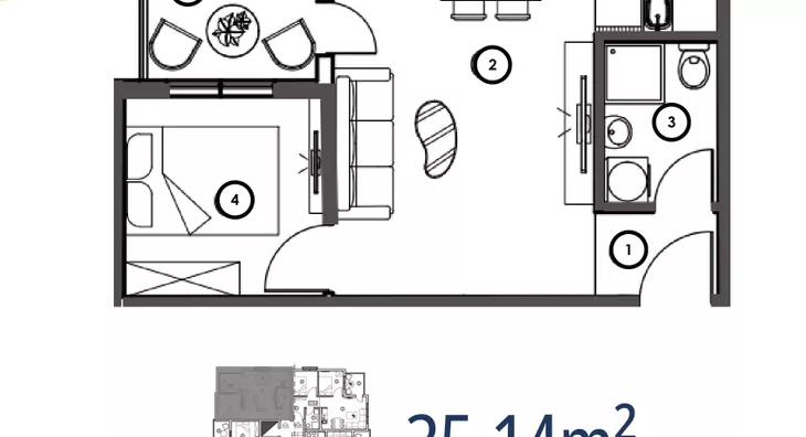 Dvosoban stan | 4zida