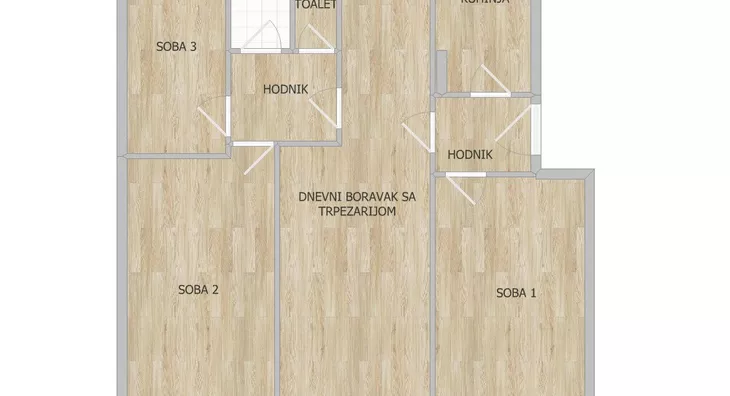 Četvorosoban stan | 4zida