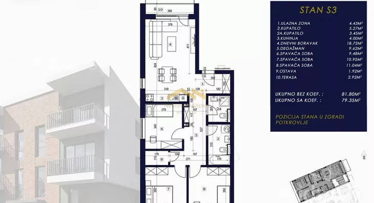 Četvorosoban stan | 4zida