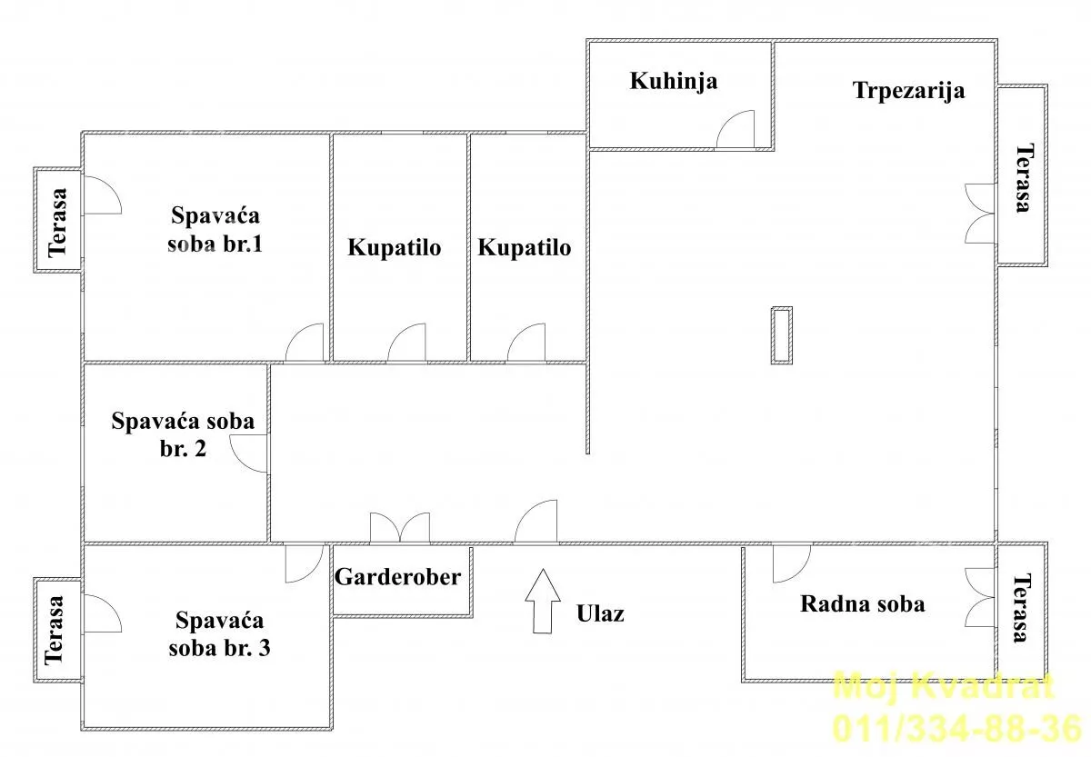 Petosoban stan | 4zida