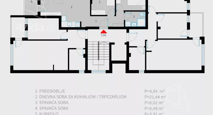 Dvoiposoban stan | 4zida