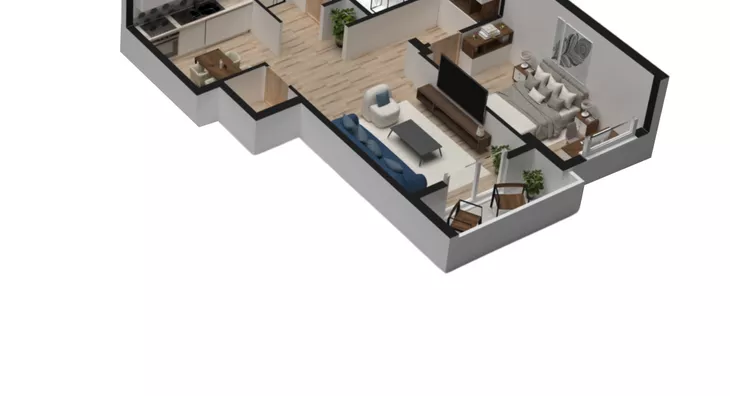 Jednoiposoban stan | 4zida