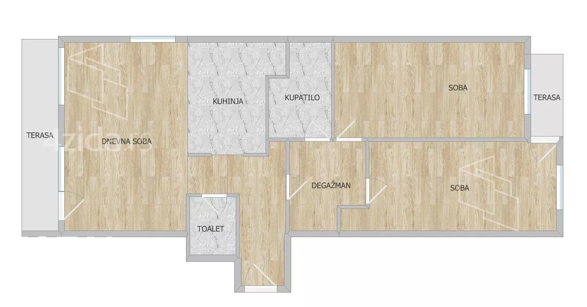 Dvoiposoban stan | 4zida