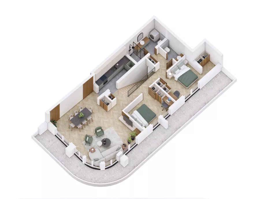 Trosoban stan | 4zida