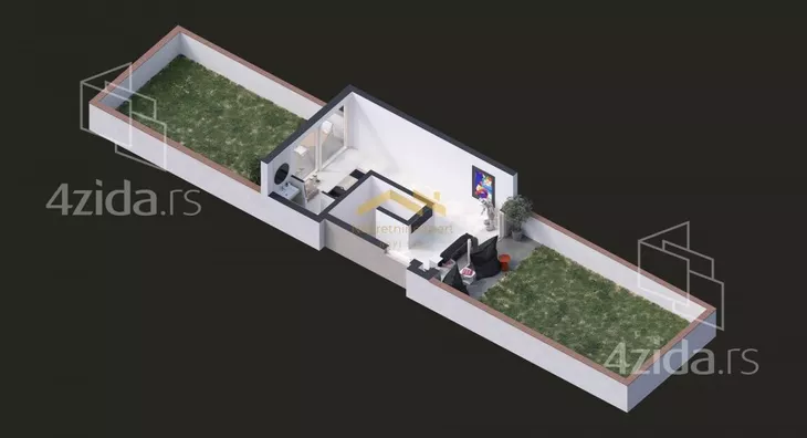 Petosoban stan | 4zida