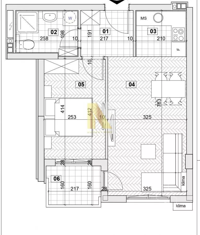 Jednoiposoban stan | 4zida