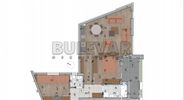 Trosoban stan | 4zida