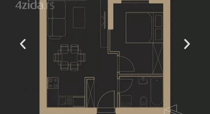 Dvosoban stan | 4zida