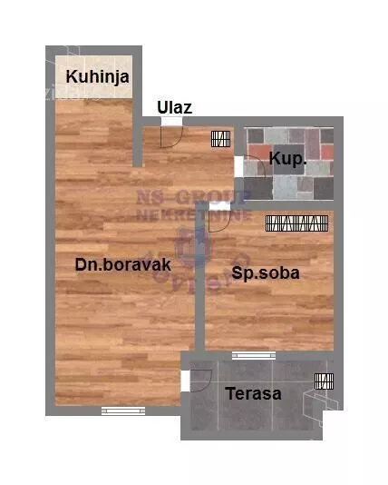 Dvosoban stan | 4zida