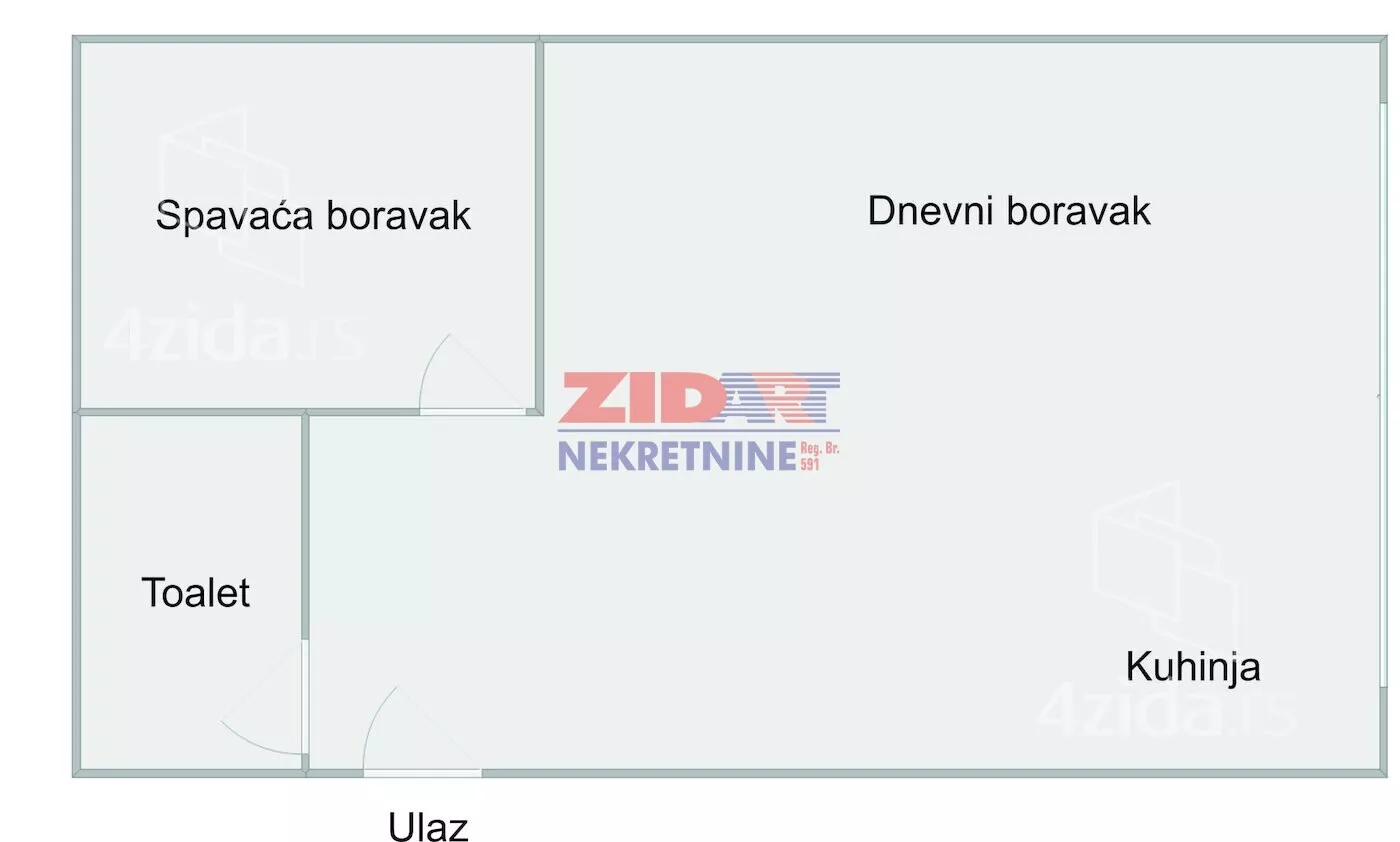 Jednoiposoban stan | 4zida