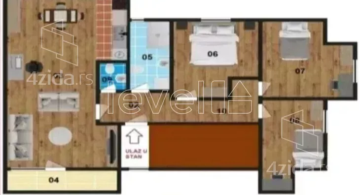 Četvorosoban stan | 4zida