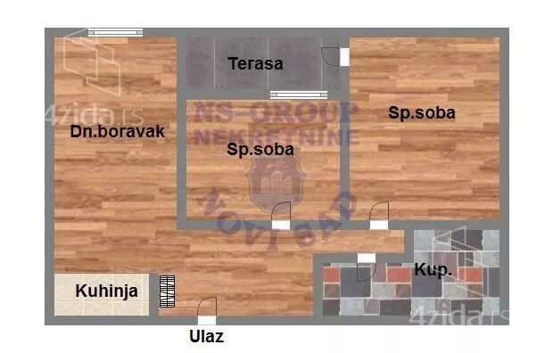 Dvoiposoban stan | 4zida