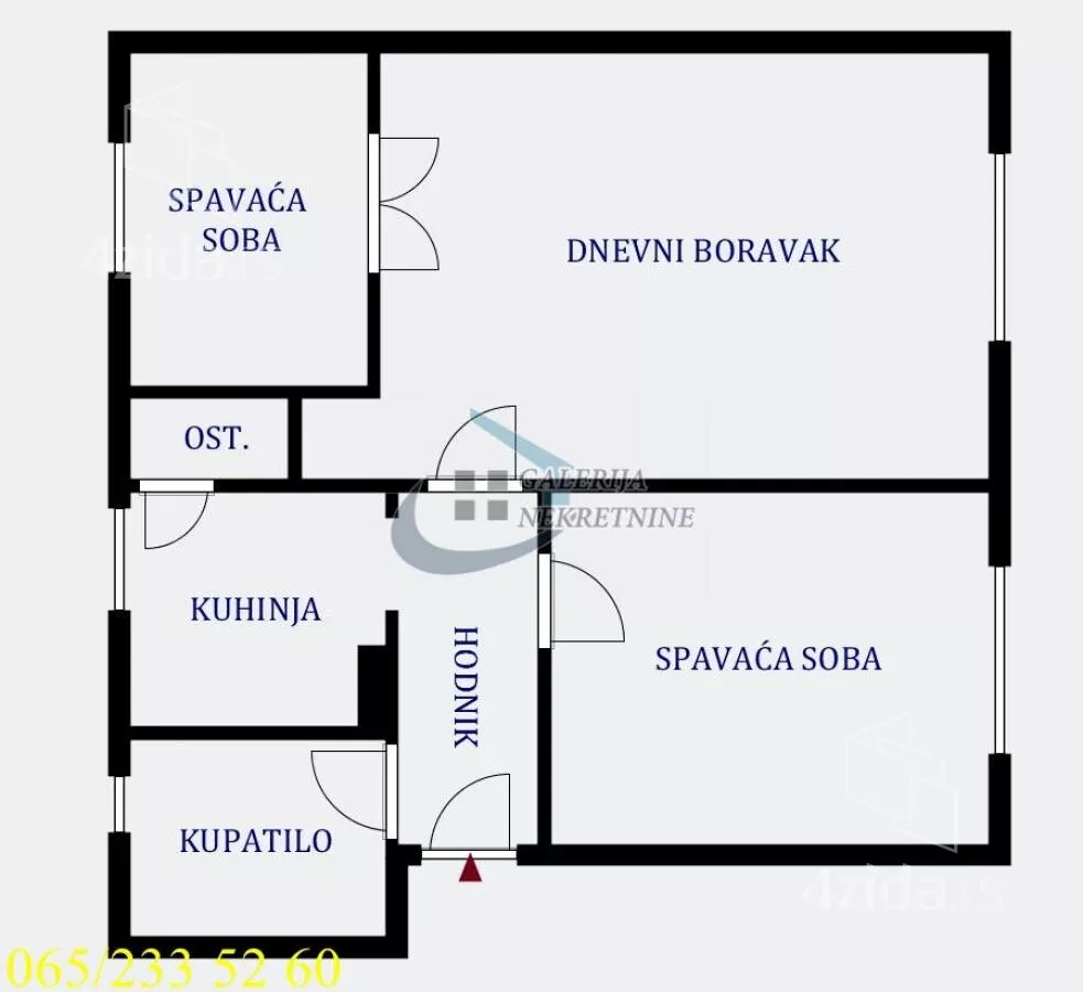 Dvoiposoban stan | 4zida