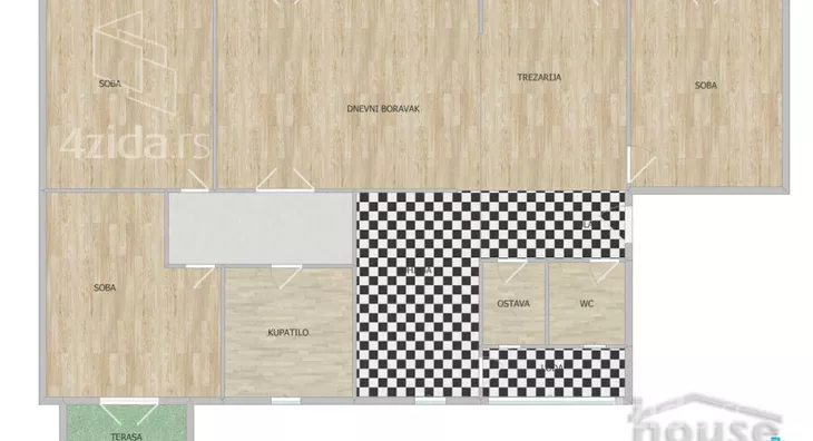 Četvorosoban stan | 4zida