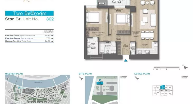 Trosoban stan | 4zida