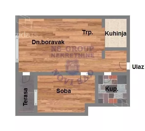 Dvosoban stan | 4zida