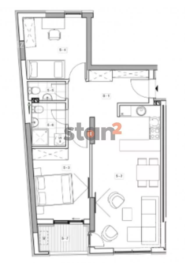 Dvoiposoban stan | 4zida