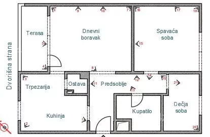 Trosoban stan | 4zida