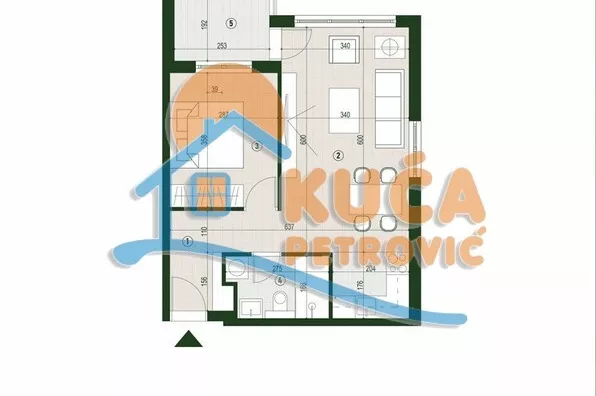 Dvosoban stan | 4zida