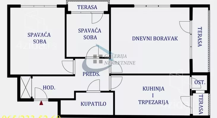 Dvoiposoban stan | 4zida