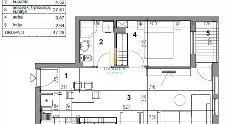 Dvosoban stan | 4zida