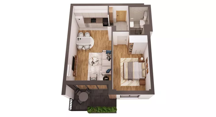 Dvosoban stan | 4zida