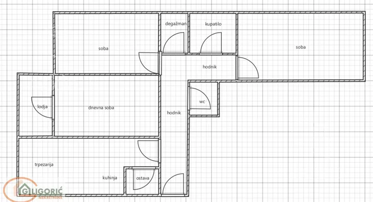 Trosoban stan | 4zida
