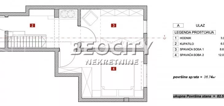 Trosoban stan | 4zida