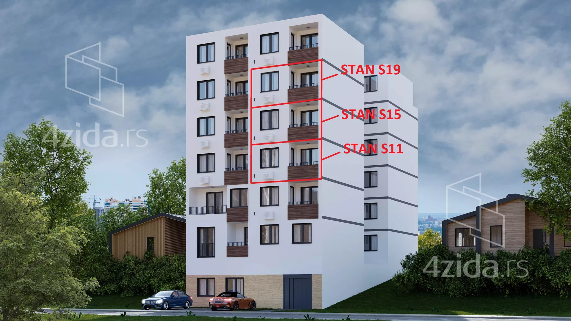 Trosoban stan | 4zida