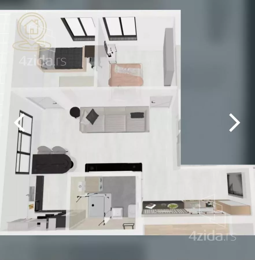 Dvoiposoban stan | 4zida