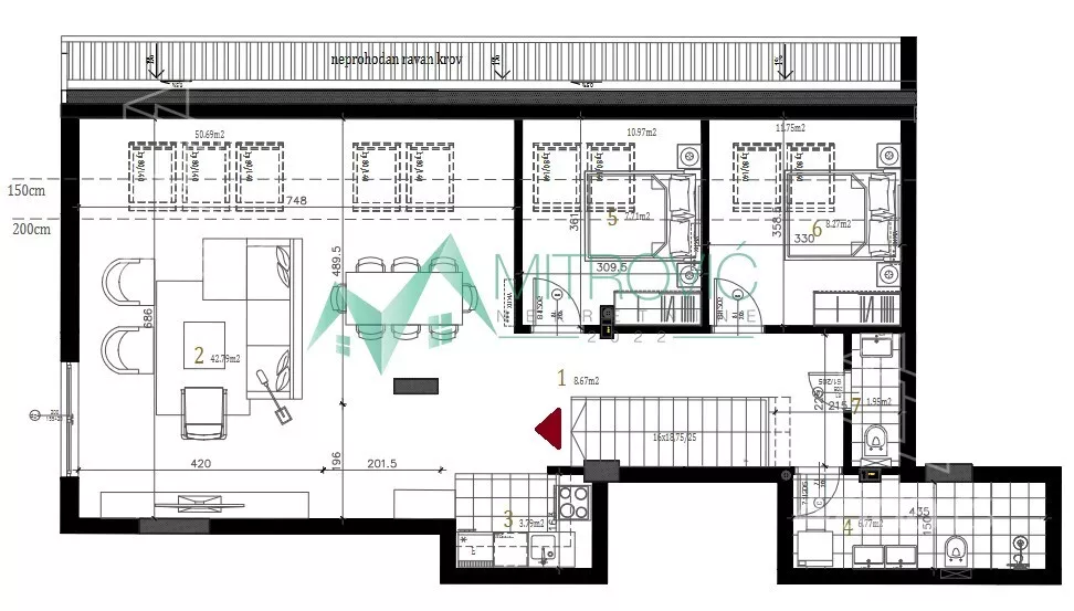 Dvoiposoban stan | 4zida