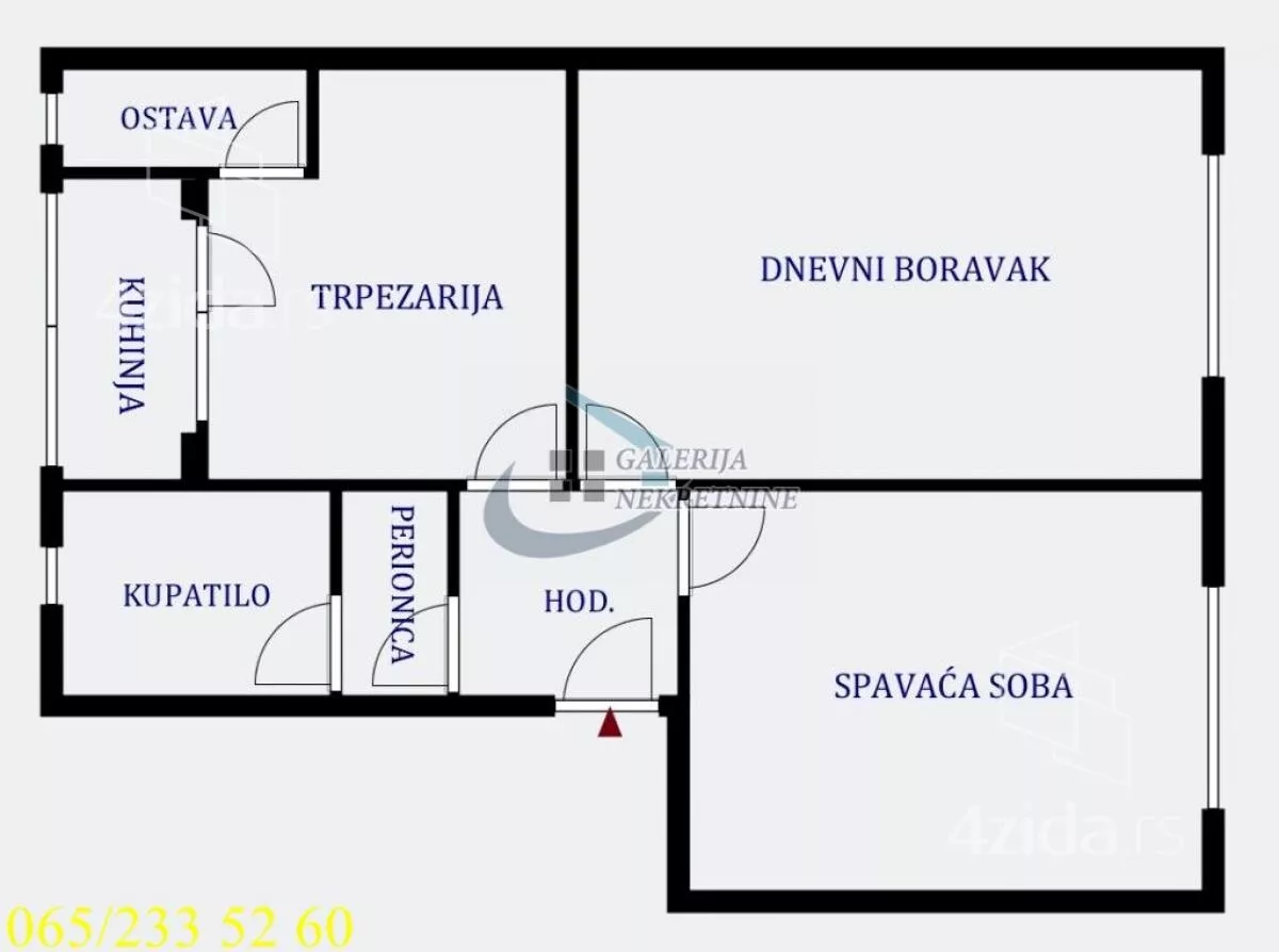 Dvosoban stan | 4zida