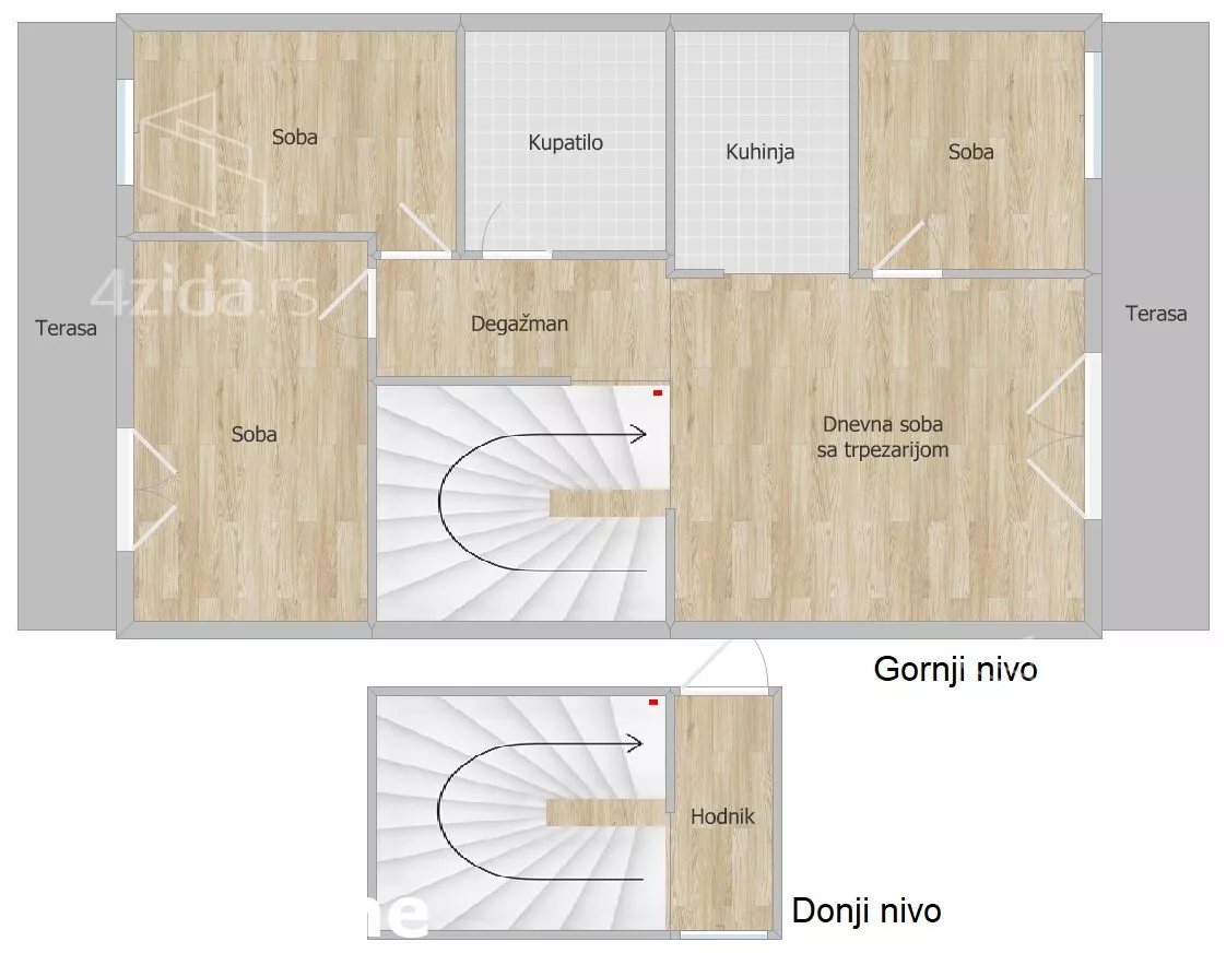 Troiposoban stan | 4zida