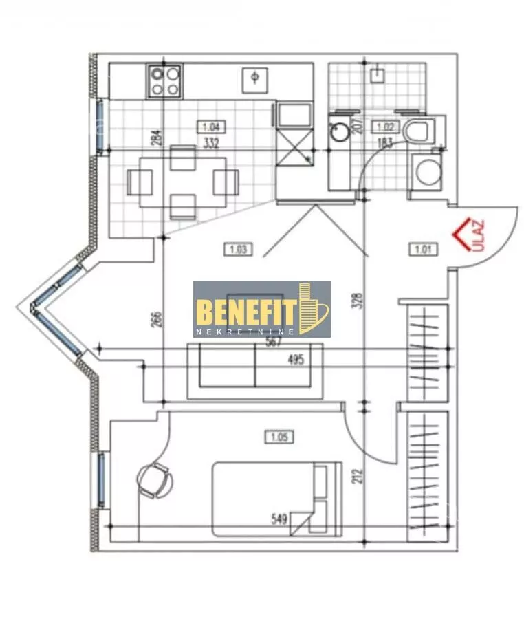 Dvosoban stan | 4zida