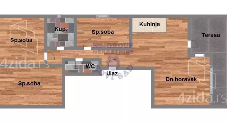 Četvorosoban stan | 4zida