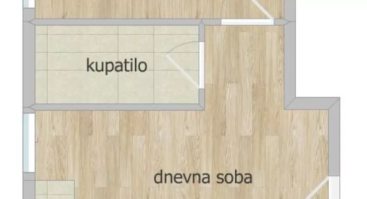 Jednoiposoban stan | 4zida