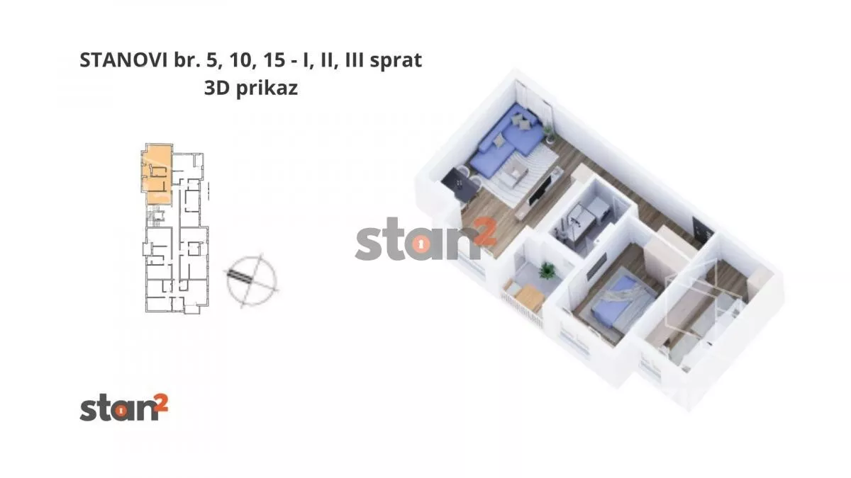 Dvoiposoban stan | 4zida