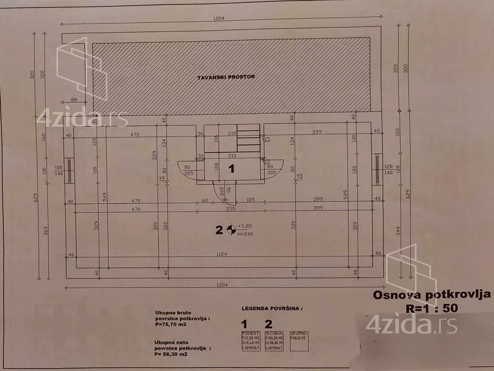 2-etažna kuća | 4zida