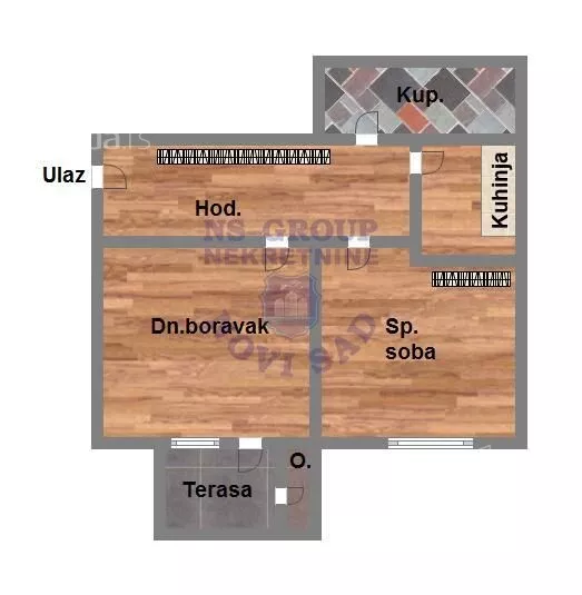 Dvosoban stan | 4zida