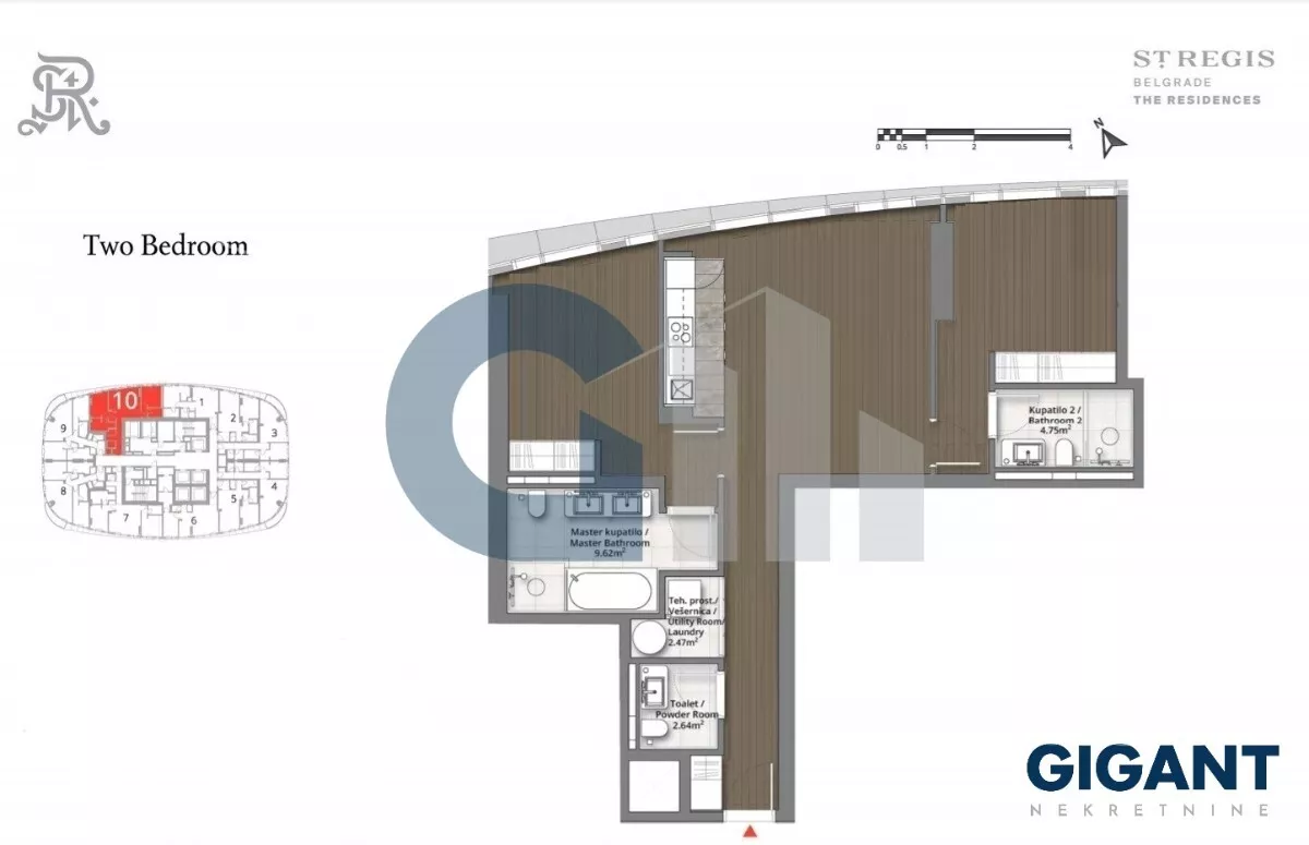 Trosoban stan | 4zida