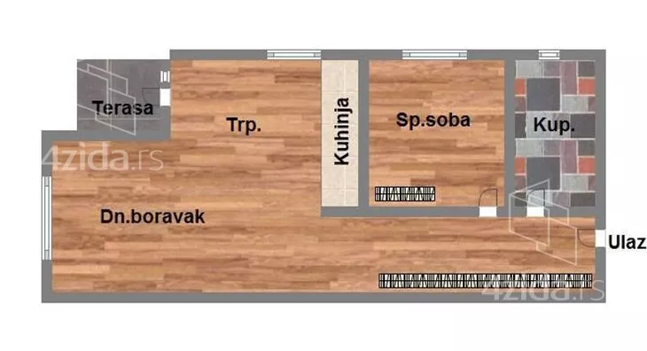 Dvosoban stan | 4zida