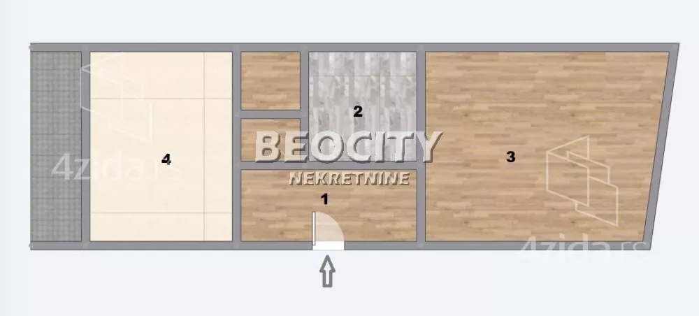 Jednosoban stan | 4zida