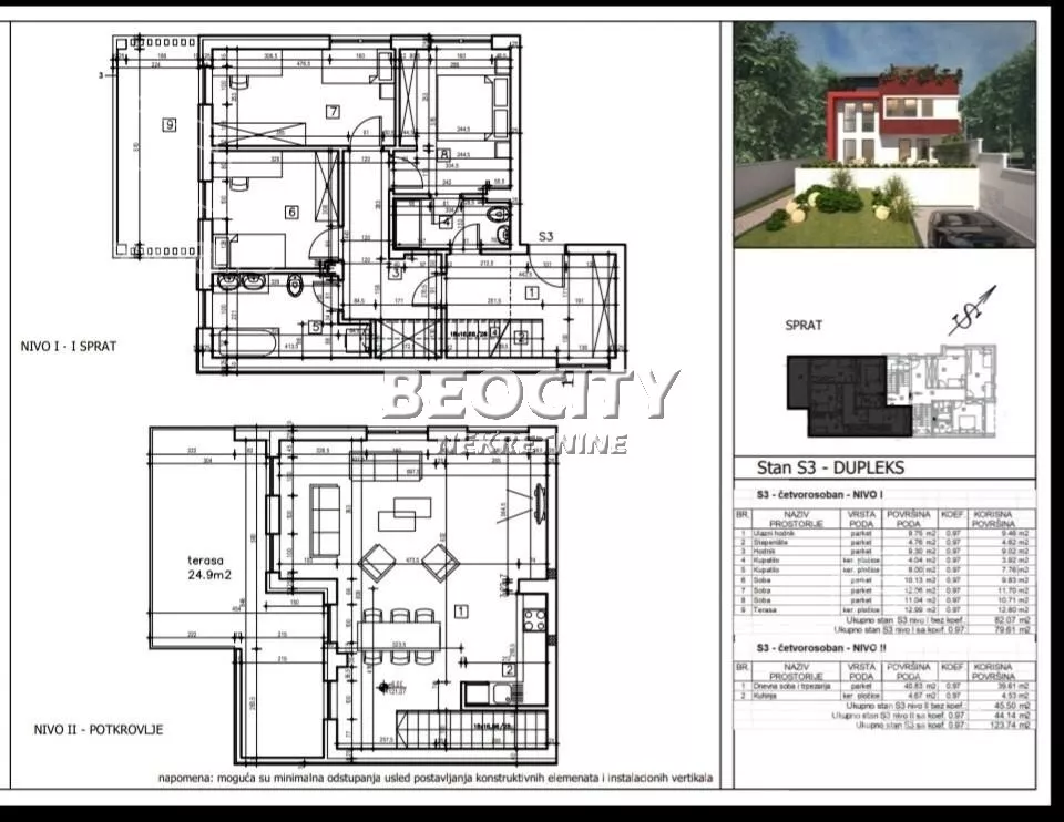 Troiposoban stan | 4zida