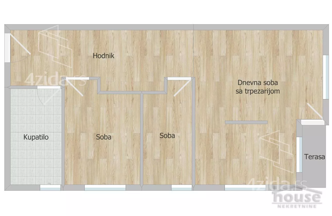 Dvoiposoban stan | 4zida