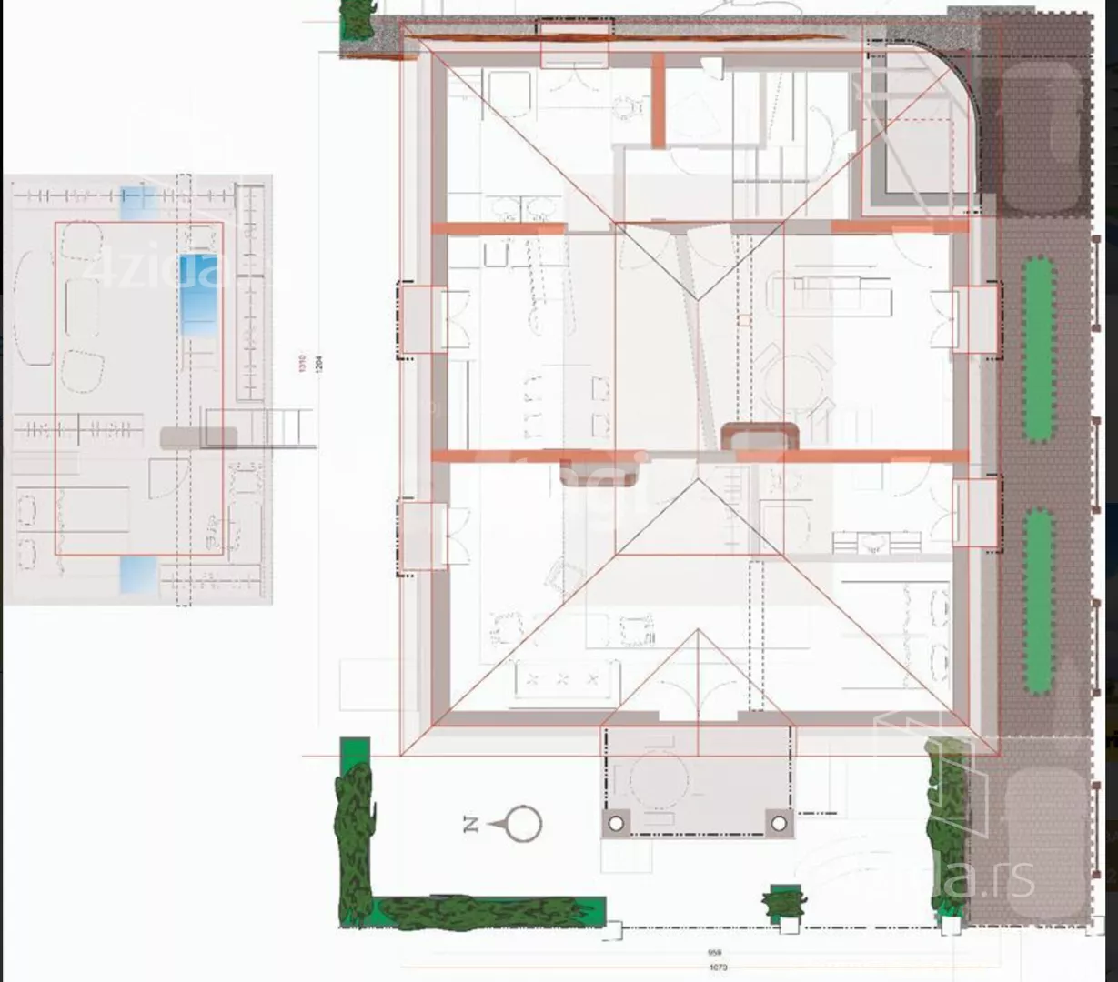 Trosoban stan | 4zida