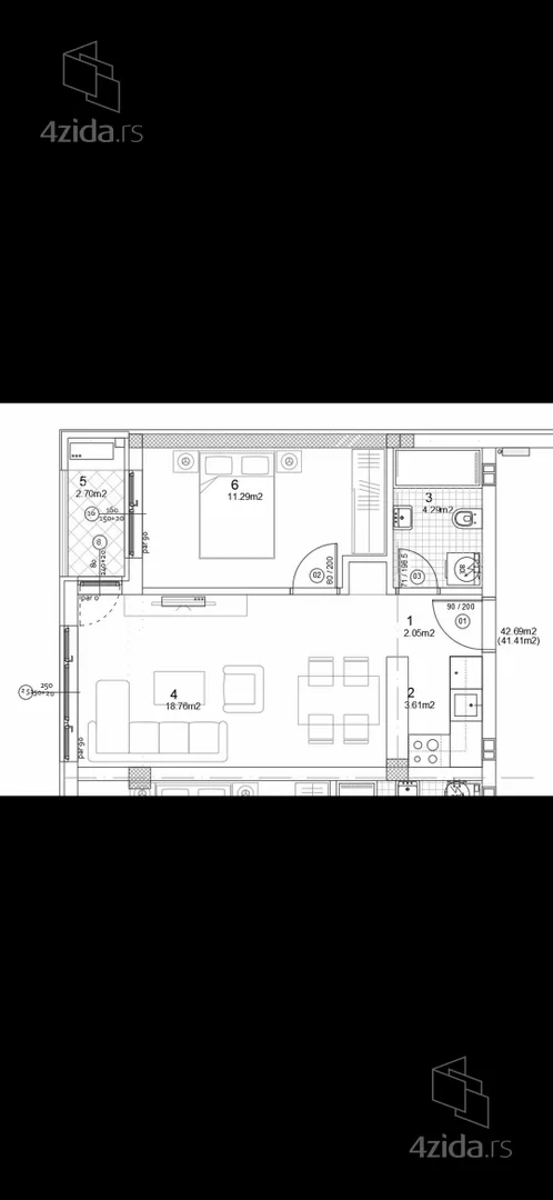 Dvosoban stan | 4zida